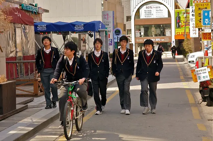 high school korean boys