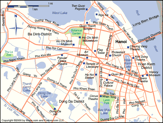Hanoi-map