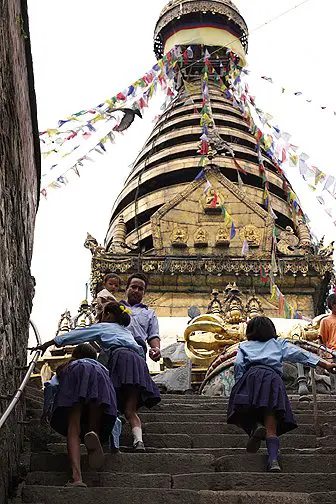 monkey temple, Swayambhunath Stupa