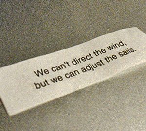 Fortune Cookie saying