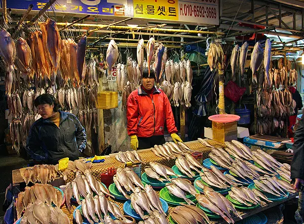 Jalgachi Fish market korea grrrltraveler, big fish market busan, best markets in korea