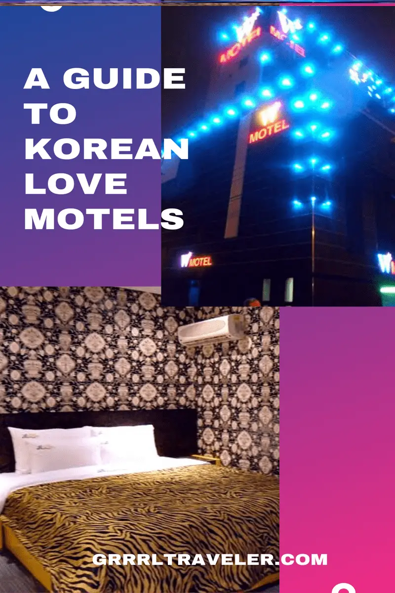 A guide to korean love motels