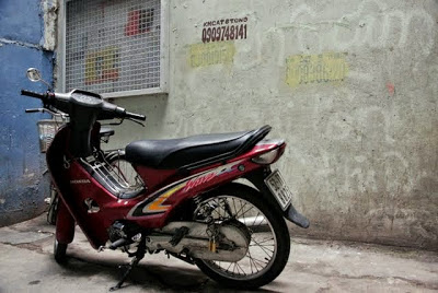 motorbikes in Vietnam