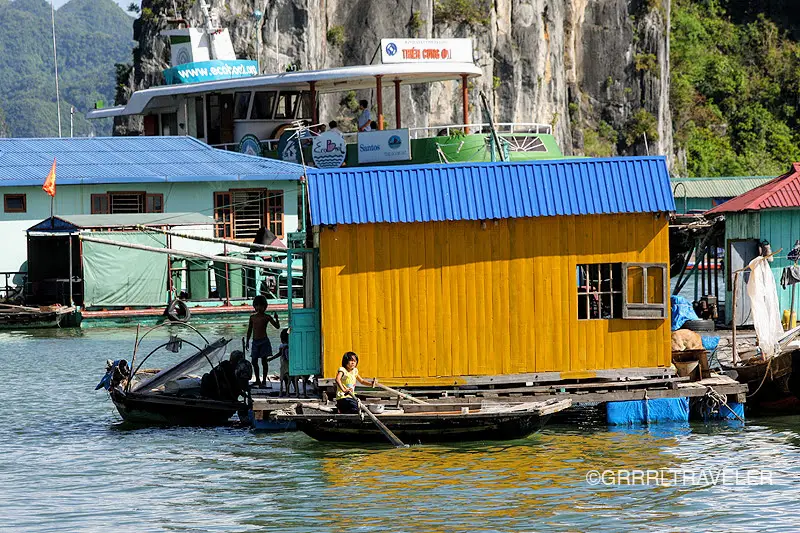 Halong Bay floating villages