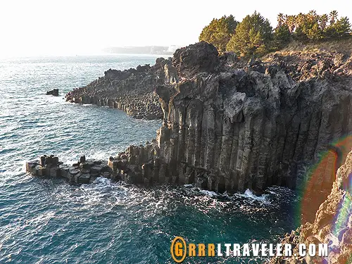 Jusangjeolli Cliffs at Jeju, jeju island sightseeing map, what to do in jeju island, what to see in jeju