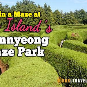 Jeju island gimnyeong maze park, jeju maze park, jeju island attractions, things to do on jeju island