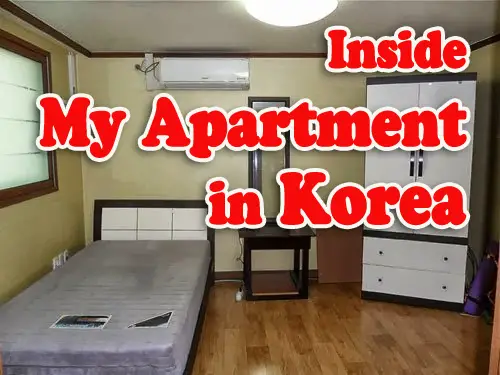 Teaching Abroad: Inside my apartment in Korea