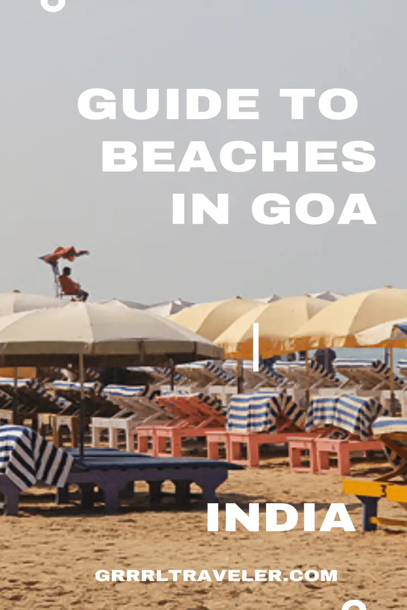 guide to beaches in goa india
