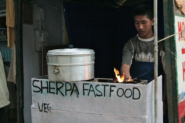 what is sherpa food, mcleodganj