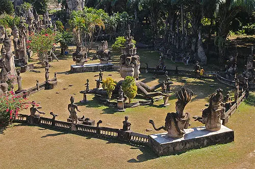 Buddha Park Laos, Buddha Park sculptures
