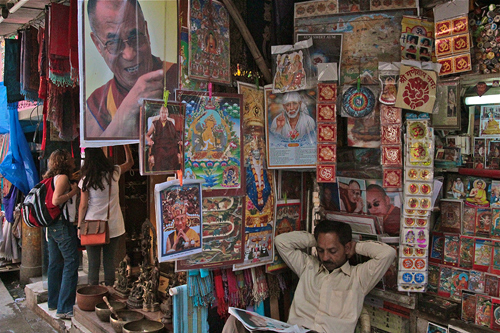 dharamsala, dalai lama posters