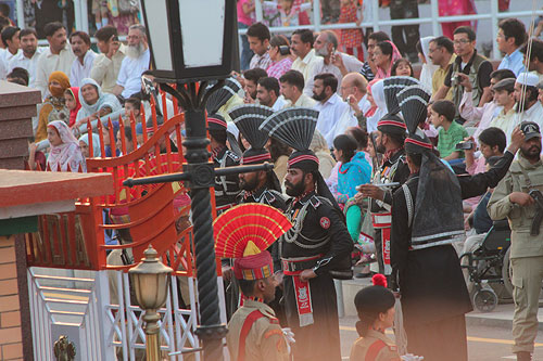 wagah border ceremony