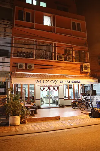 mixay guesthouse vientiane, budget hotels guesthouses vientiane