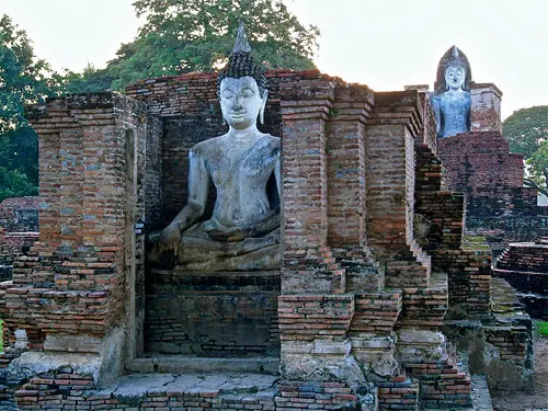 sukhothai park thailand, old sukhothai, thai wats, famous thai wats, famous temples thailand