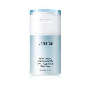 Laneige White Plus Renew Snow Crystal Dual Foundation, song hye laniege snow, best bb cream to buy, bb cream in korea, skin care and beauty in korea, hallyu beauty secrets