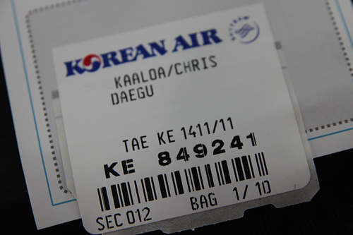 flight to daegu