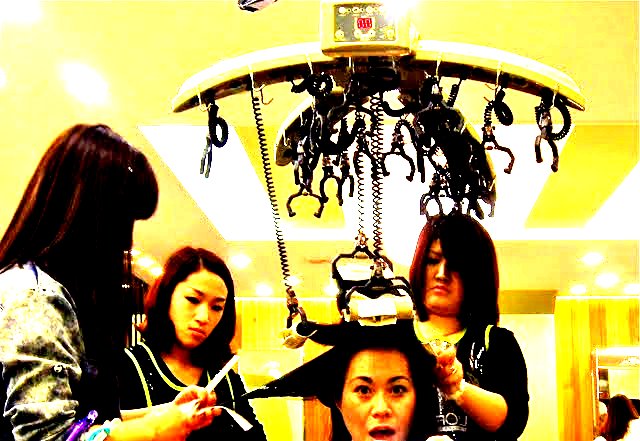 grrrltraveler magic volume in Korea, getting your hair done in Korea, korean hair salons, english speaking hair salons in daegu, magic straight, magic volume