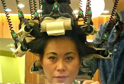 grrrltraveler magic volume in Korea, getting your hair done in Korea