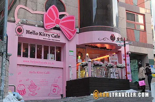 Hello Kitty Cafe Seoul, theme cafes in seoul, theme cafes in asia
