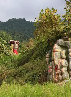 Nepalese farming gods Ganesh
