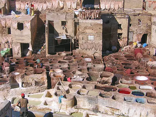 moroccan tanneries