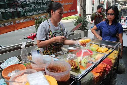 thai street food hawker