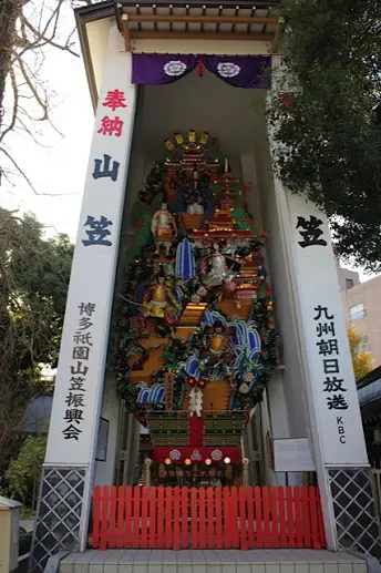 Kushida shrine fukuoka, fukuoka attractions,