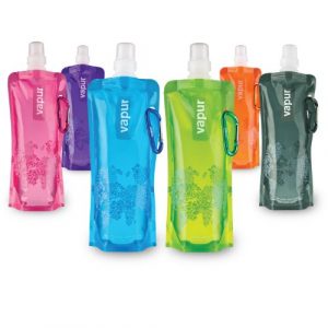 vapur anti bottles, collapsable and foldable travel bottles