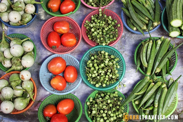 vegetables, thailand vegetables, markets in southeast asia