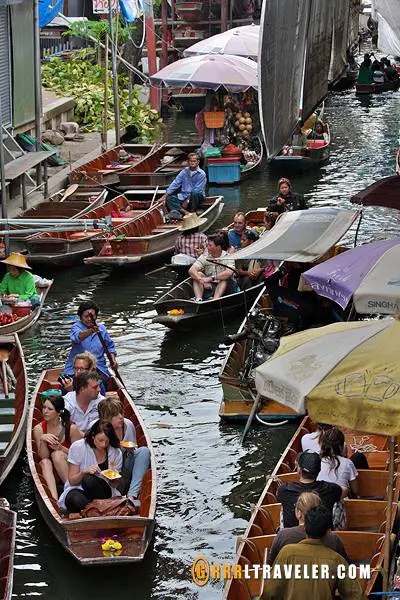 damnoen saduak floating market bangkok, popular floating markets in thailand, famous floating markets in thailand, thailand attractions