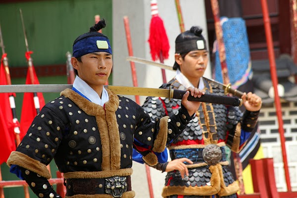 hwaseong palace, hwaseong sword performance