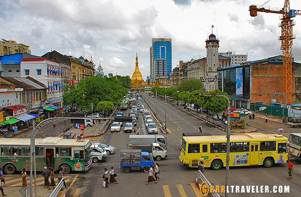 yangon city in myanmar
