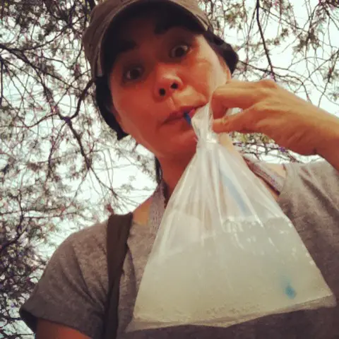 drinking plastic bag, southeast asia drinking