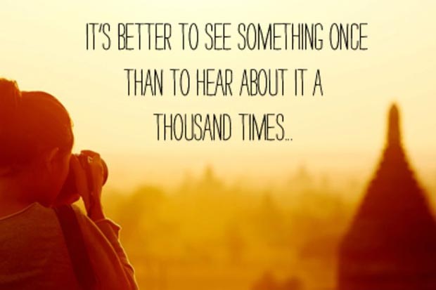 travel quotes, travel inspiration, better to see something quote