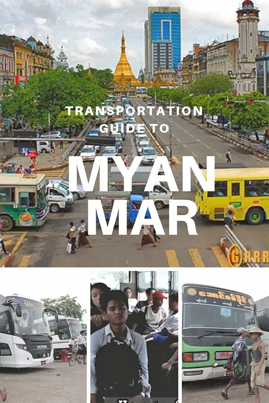 Transportation Guide to Myanmar, myanmar transportation