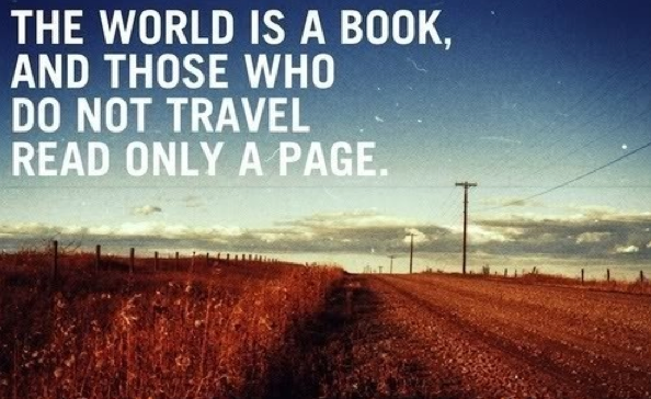 inspirational, travel quotes, travel inspiration, world is a book quote