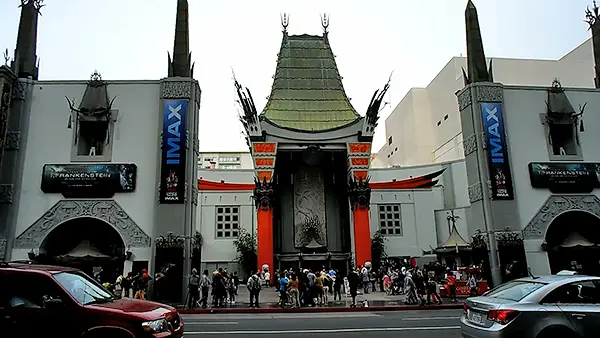 manns chinese theater, hollywood boulevard