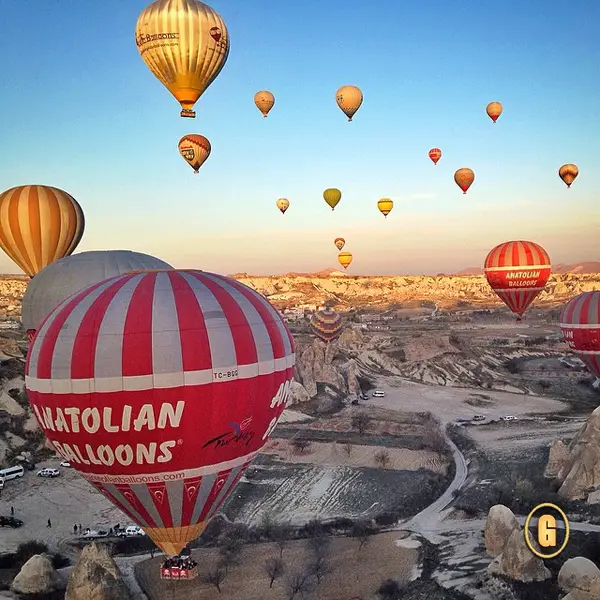 hot air balloon ride cappadocia, voyager balloons cappadocia,  Top 5 Instagrams, traveling from Greece to Turkey, top things to do greece, top things to do turkey