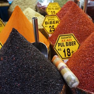 Turkish Spices, Spice Bazaar istanbul