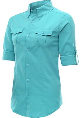 Columbia-Womens-Tamiami-Long-Sleeve-Shirt, alpine design UV SPF shirt