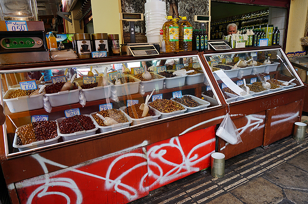 olive markets greece