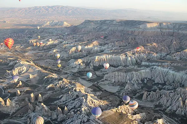 aerial cappadocia