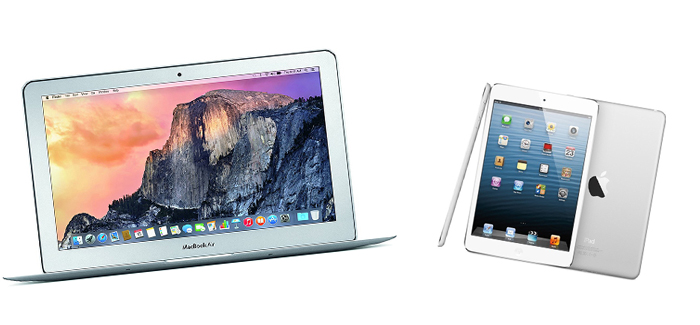 Macbook Air 11 inch vs ipad, Macbook Air 11 inch, ipad 