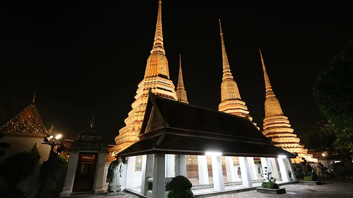 Wat pho at night, Bangkok night tour, bangkok city tour, top attractions of bangkok