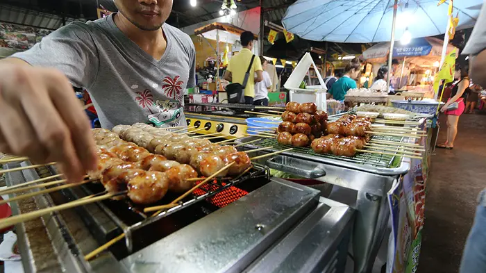 Khlongsan Marketplace, Khlongsan Plaza, khlongsan food hawkers, food hawkers in bangkok