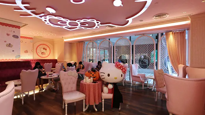 Hello Kitty Cafe Bagnkok, Things to Do in Bangkok, Bangkok Top Attractions, BAngkok highlights