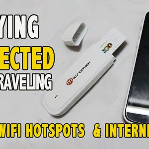 staying connected when you travel, finding internet when you travel, mobile wifi hotspots, mifis, internet sticks,