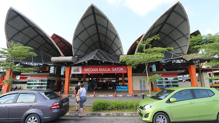 Medan Niaga Satok Market, sarawak market