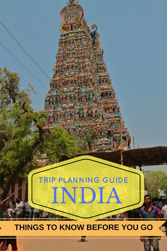 Planning a trip to India, Things you should know