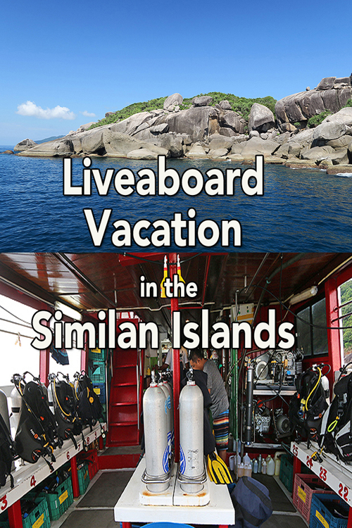 Liveaboard Vacation Similan Island, Wicked Diving